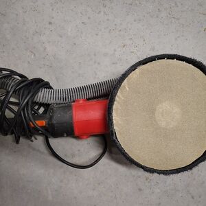 Red and Black Power Sander